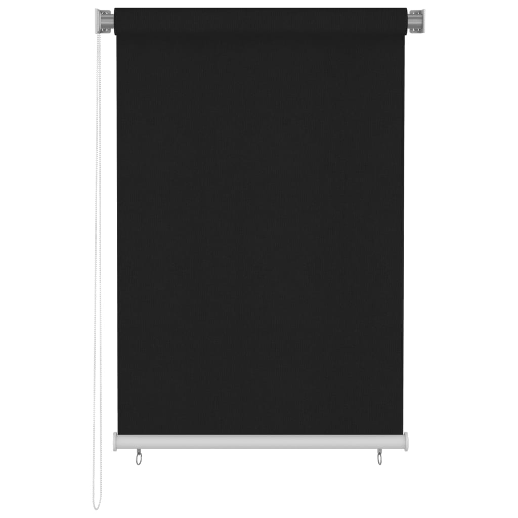 Outdoor Roller Blind 39.4"x55.1" Black