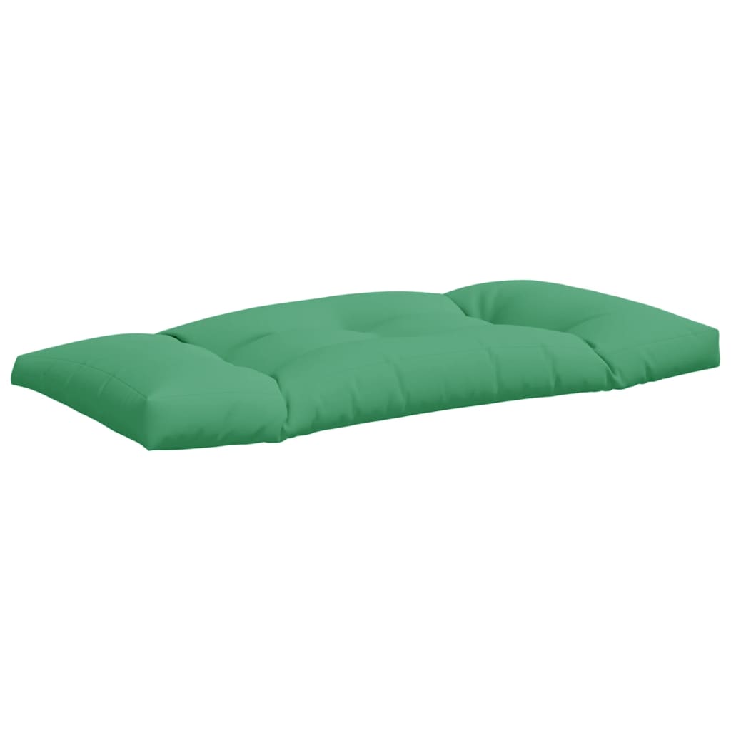 Pallet Cushions 2 pcs Green Fabric