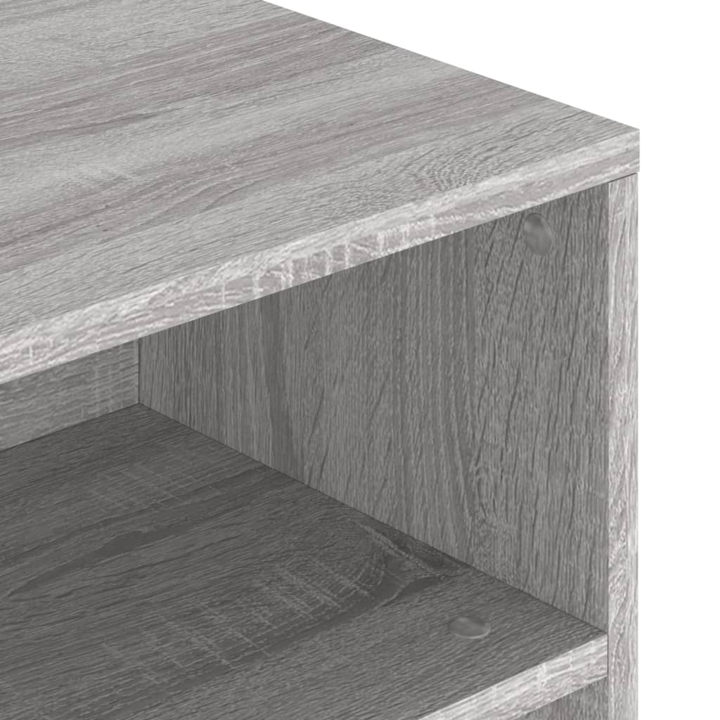 Coffee Table Gray Sonoma 35.4"x21.7"x16.7" Engineered Wood