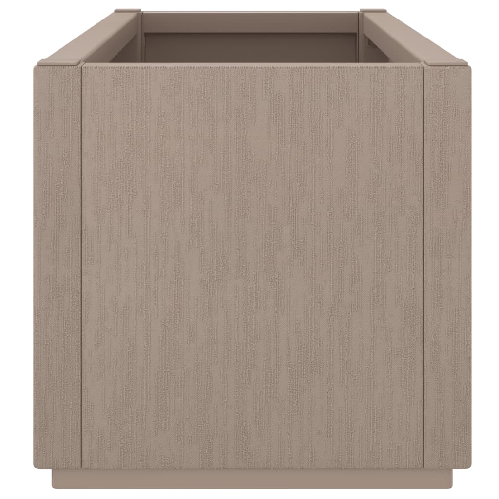 Garden Planter Light Brown 31.5"x14.2"x13.8" PP