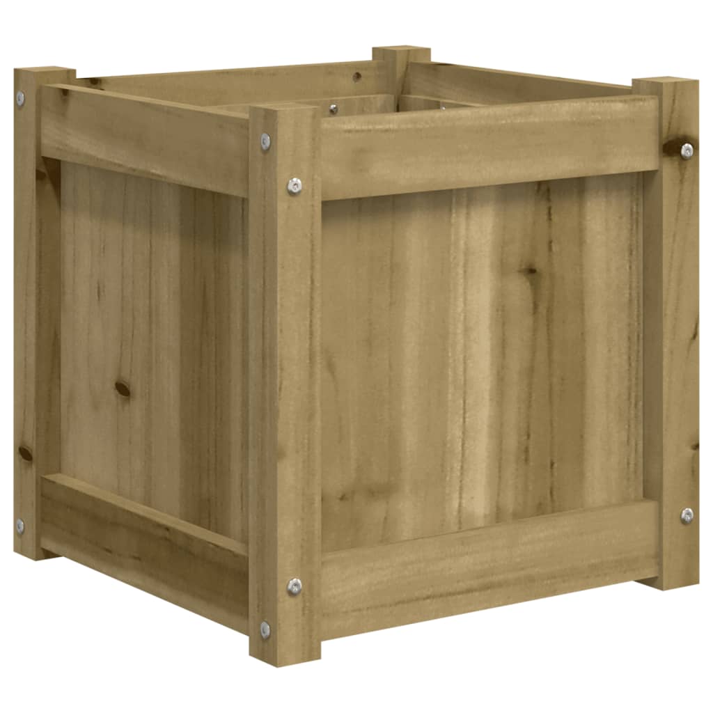 Garden Planter 15.7"x15.7"x15.7" Impregnated Wood Pine