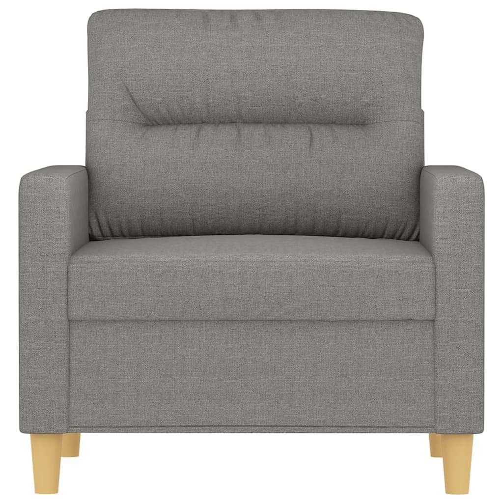 Sofa Chair Dark Gray 23.6" Fabric