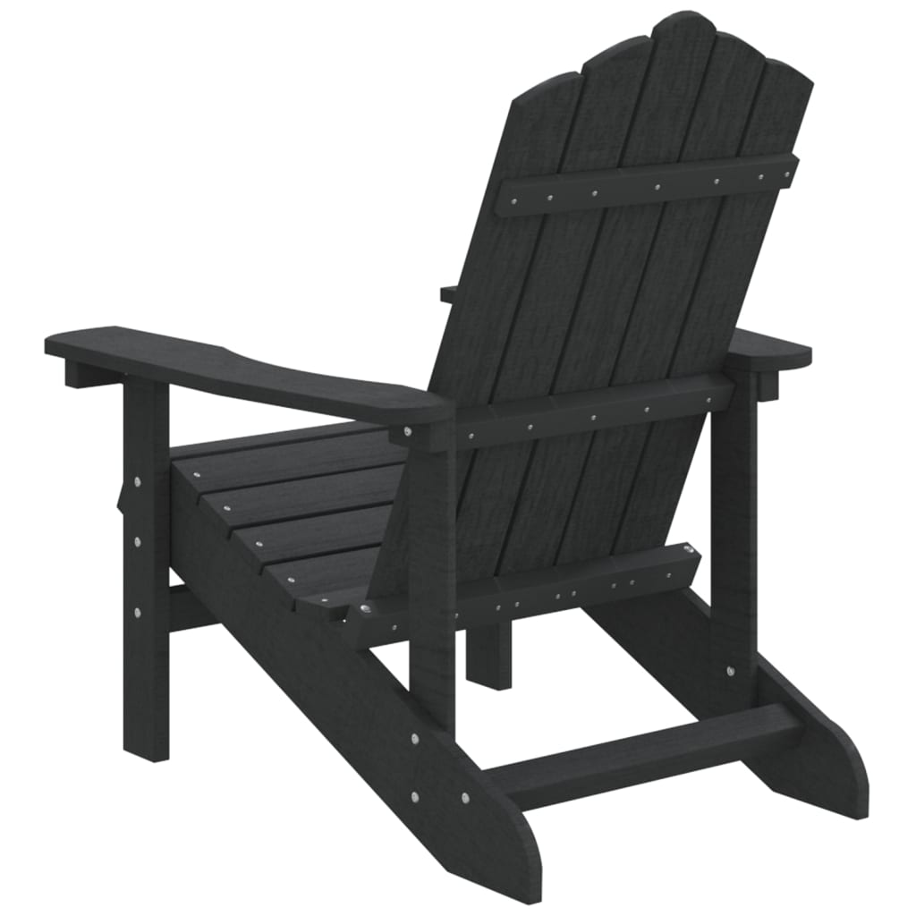 Patio Adirondack Chair HDPE Anthracite