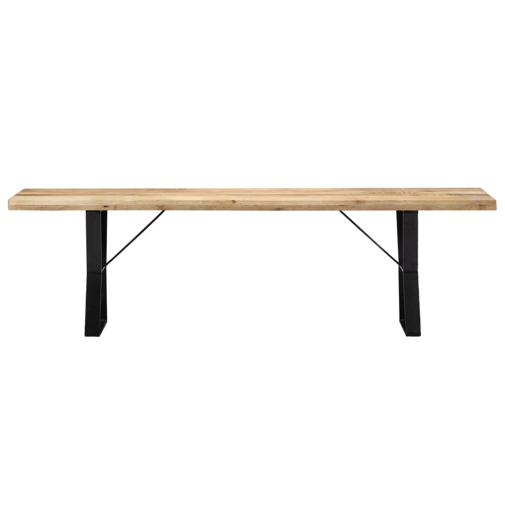 Bench 63" Solid Mango Wood