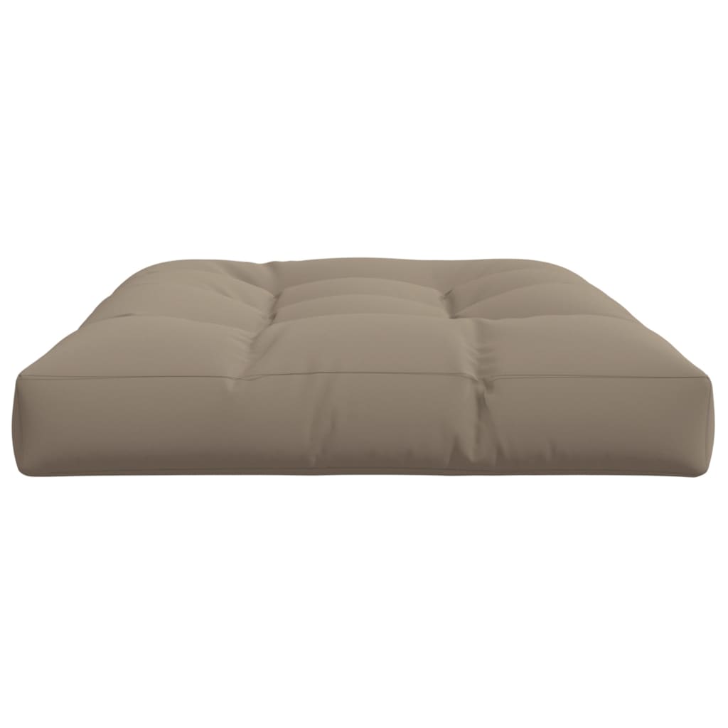 Pallet Cushion Taupe 47.2"x31.5"x4.7" Fabric