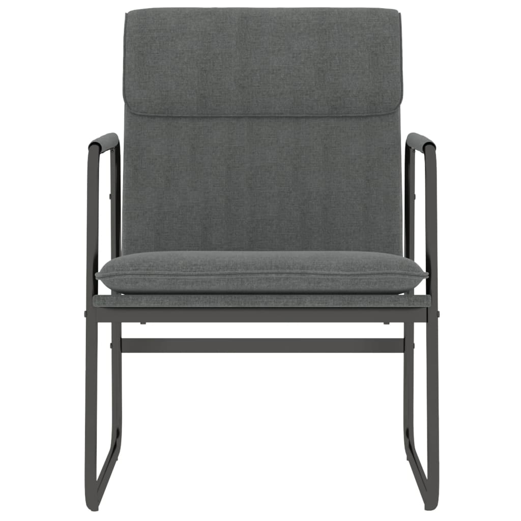 Lounge Chair Dark Gray 21.7"x25.2"x31.5" Fabric