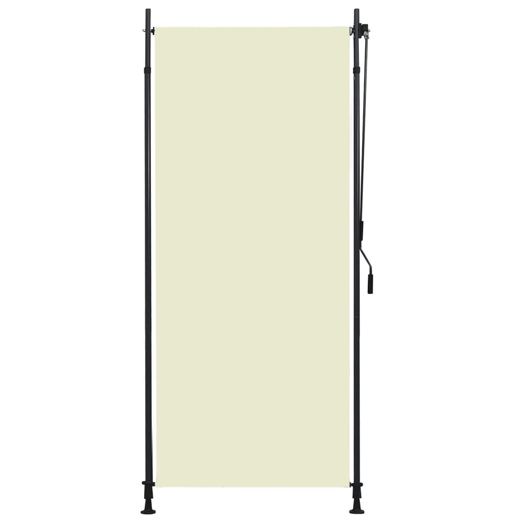 Outdoor Roller Blind 39.4"x106.3" Cream