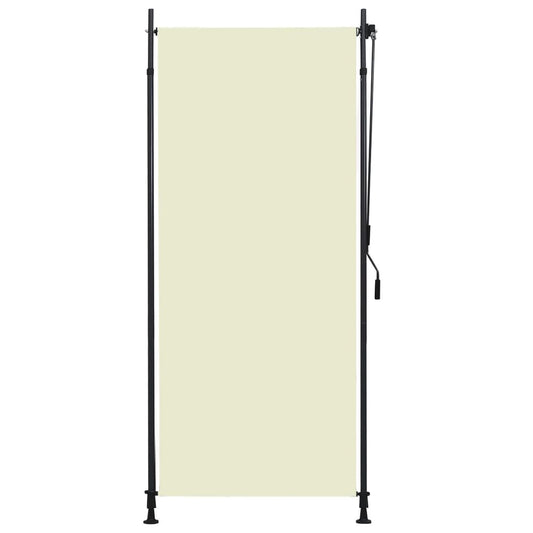 Outdoor Roller Blind 39.4"x106.3" Cream