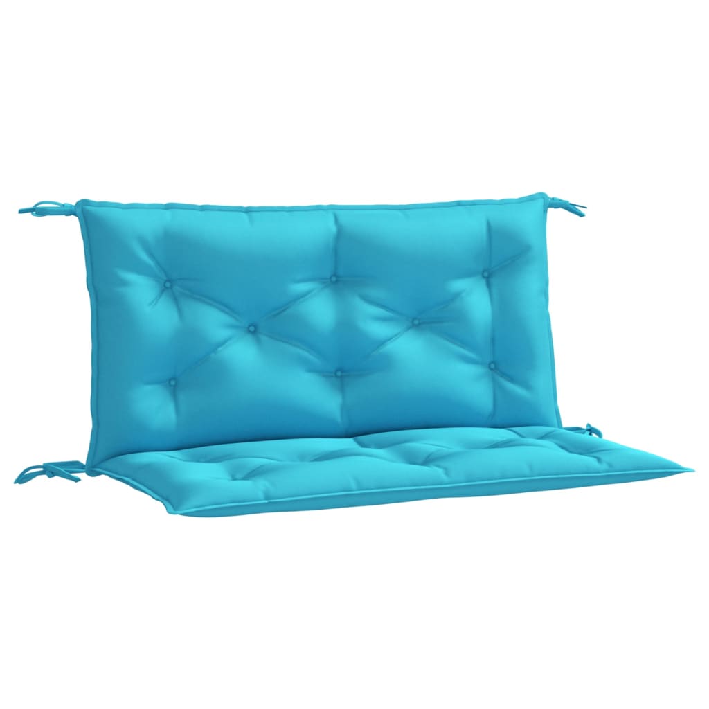 Garden Bench Cushions 2pcs Turquoise 39.4"x19.7"x2.8" Fabric