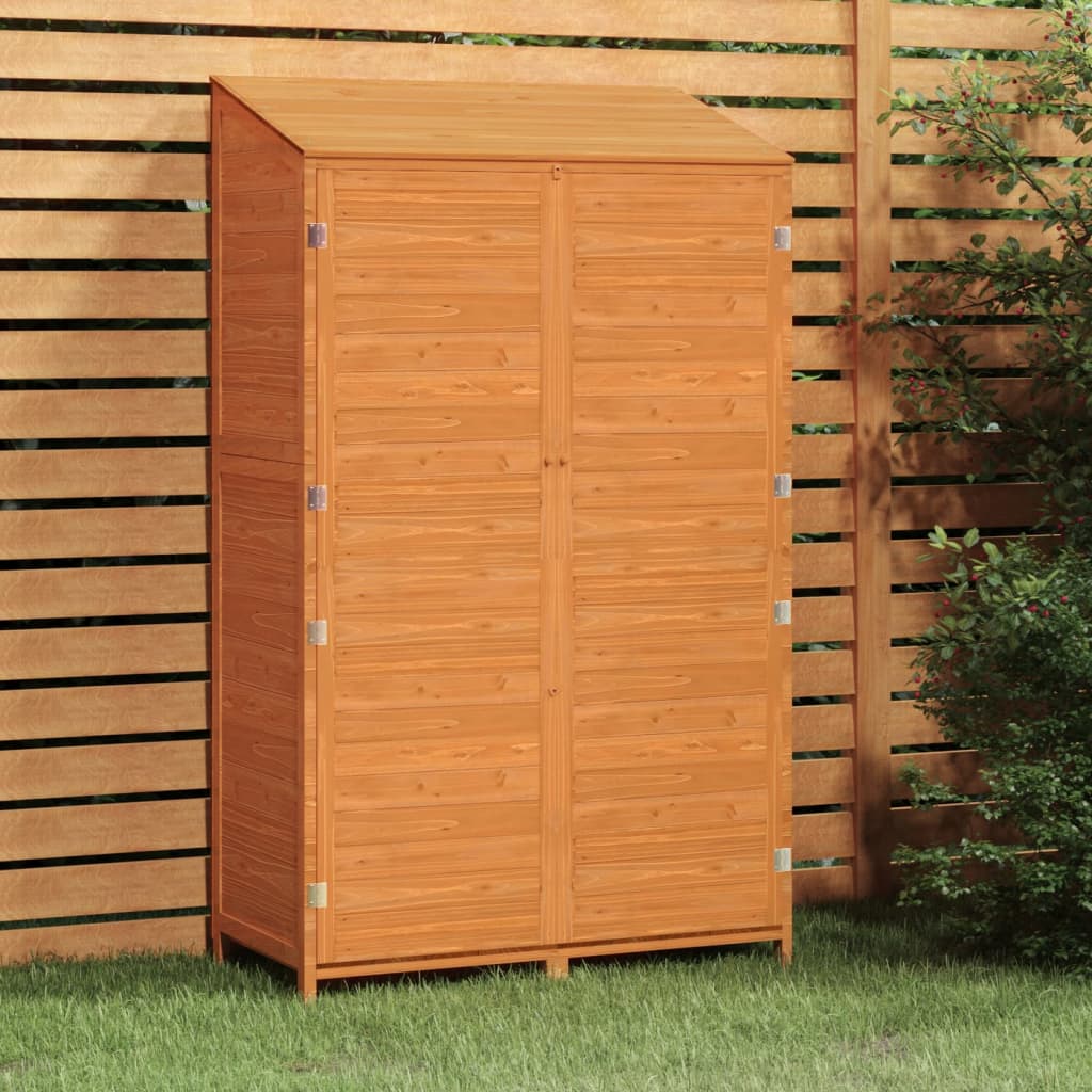 Garden Shed 21.7"x20.5"x68.7" Solid Wood Fir