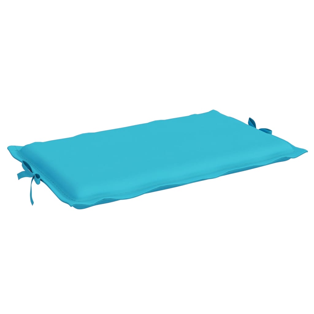 Sun Lounger Cushion Turquoise Oxford Fabric