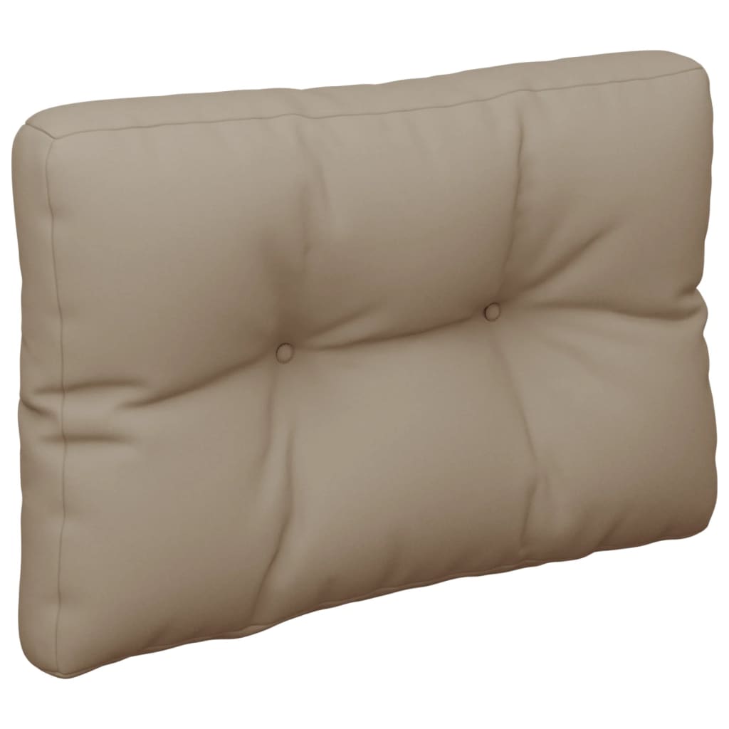 Pallet Cushion Taupe 23.6"x15.7"x4.7" Fabric