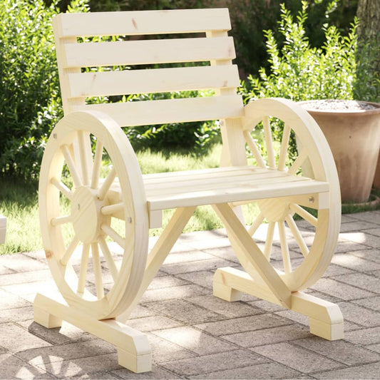 Patio Chairs 4 pcs Solid Wood Fir