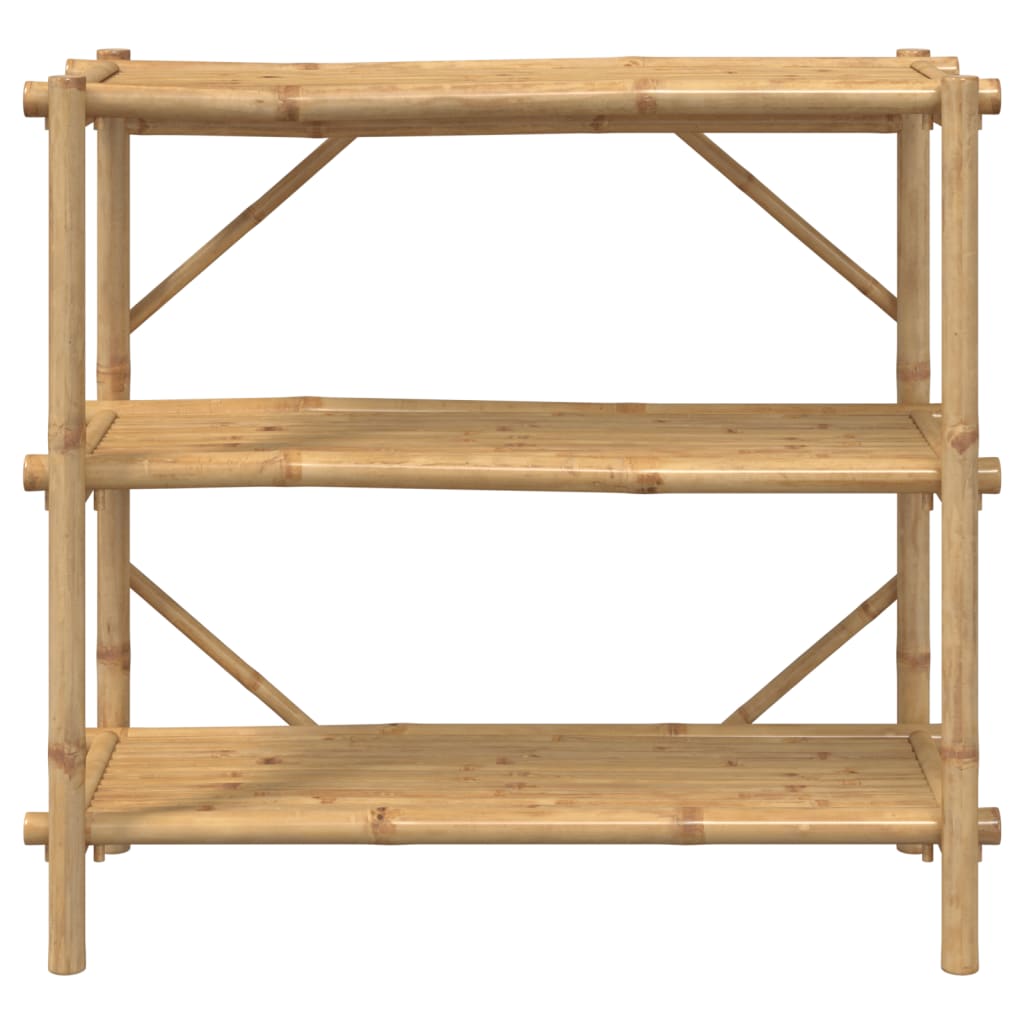 3-Layer Shelf 39.4"x15.7"x35.4" Bamboo