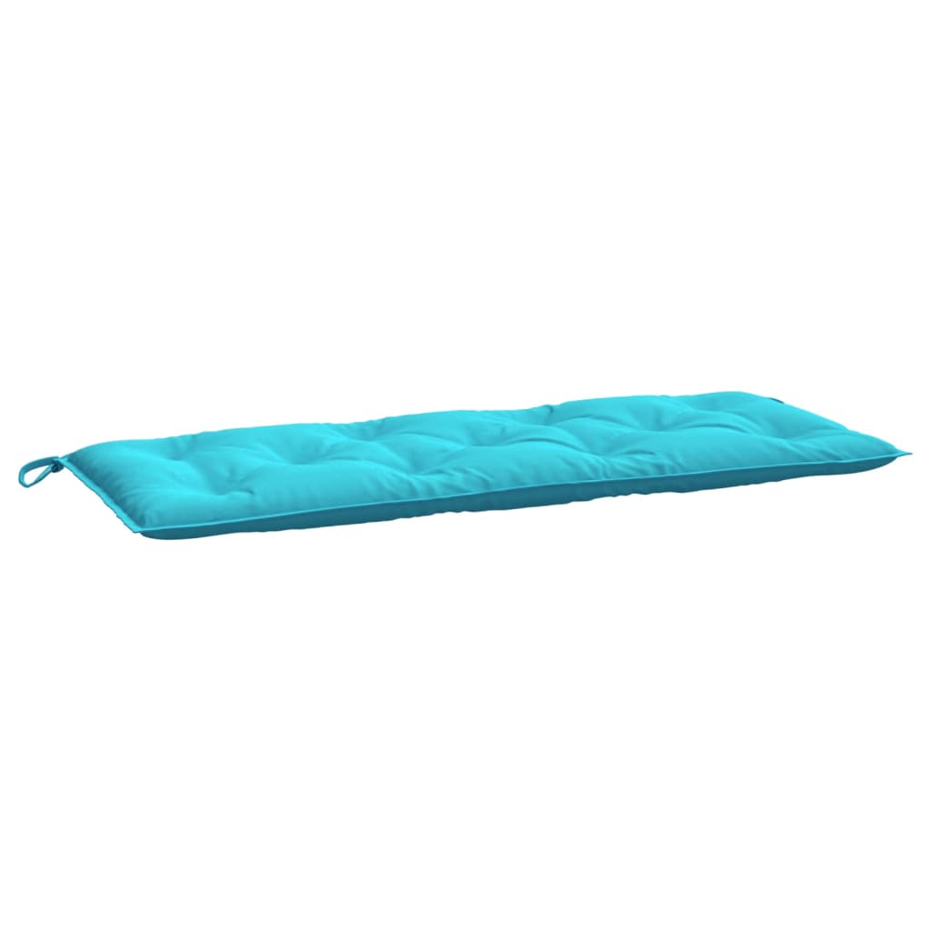 Garden Bench Cushions 2pcs Turquoise 47.2"x19.7"x2.8" Fabric