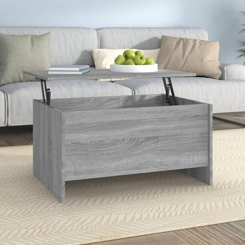 Coffee Table Sonoma Oak 31.5"x21.9"x16.3" Engineered Wood