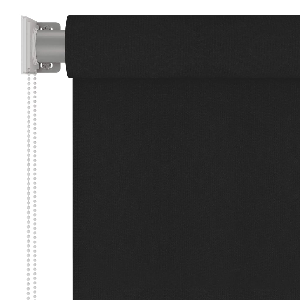 Outdoor Roller Blind 39.4"x55.1" Black