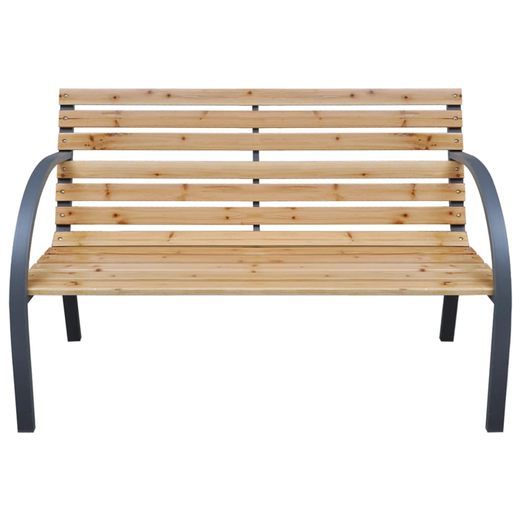 Patio Bench 44.1" Solid Wood Fir