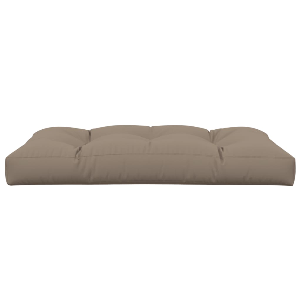 Pallet Cushion Taupe 47.2"x31.5"x4.7" Fabric