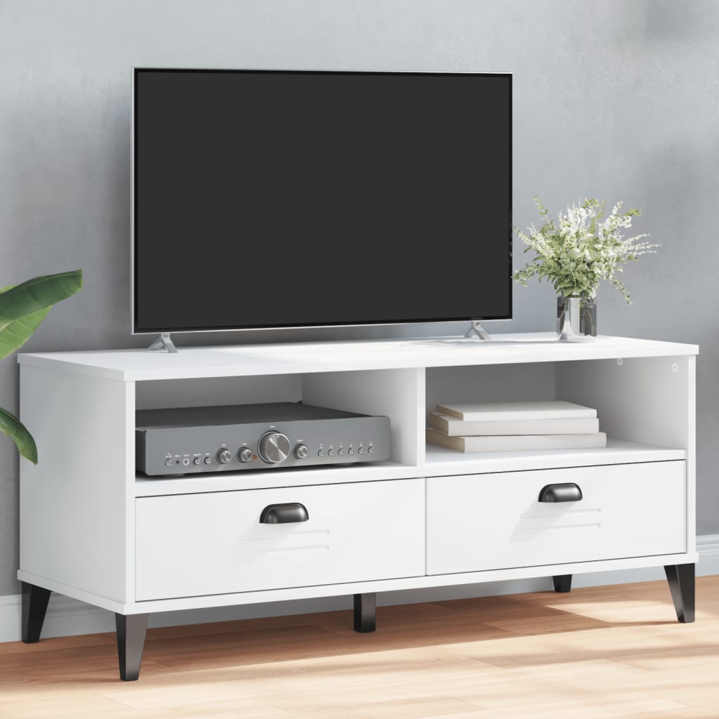 TV Stand VIKEN Anthracite Gray Engineered Wood