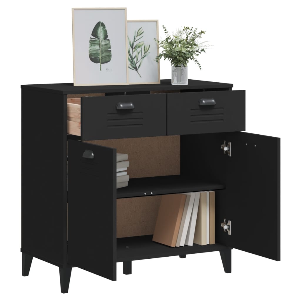 Sideboard VIKEN Black 31.5"x15.7"x31.5" Engineered Wood