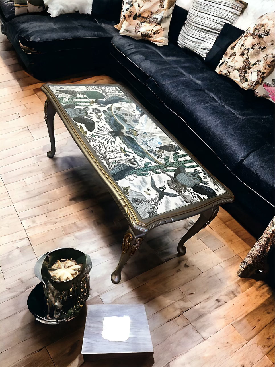 antique-wood-coffee-table At Willow and Wine USA!