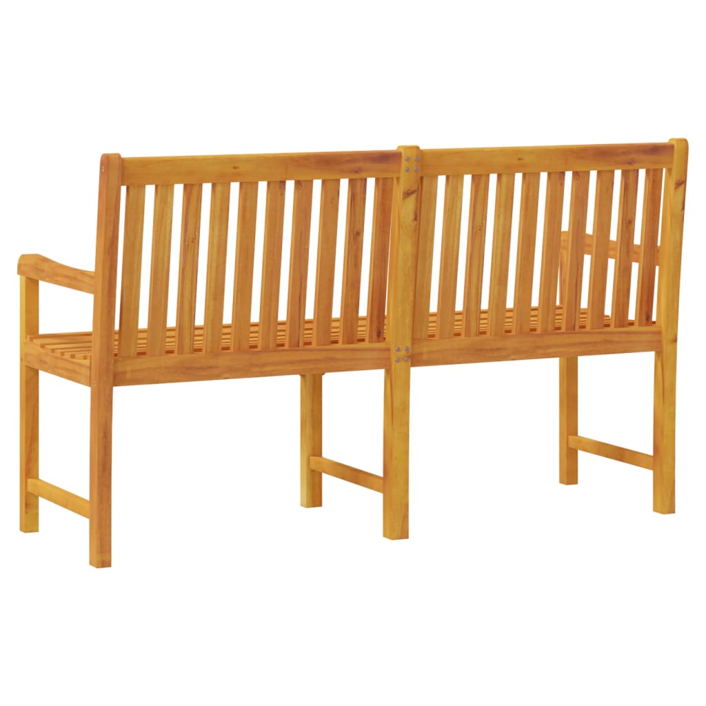 Patio Bench 59.1" Solid Acacia Wood