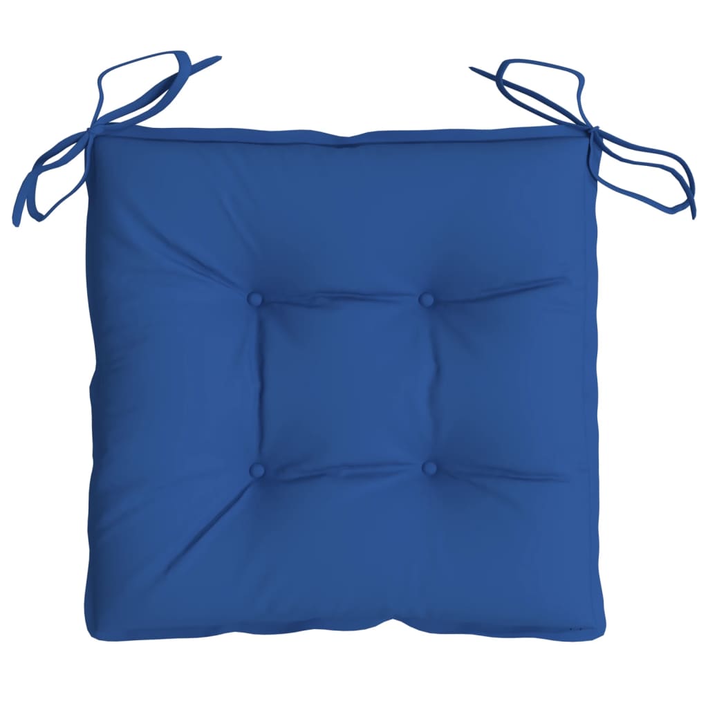 Pallet Cushions 4 pcs Blue 19.7"x19.7"x2.8" Oxford Fabric