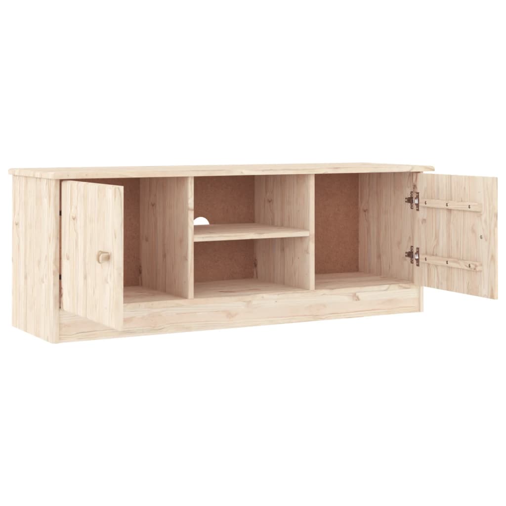 TV Stand ALTA 44.1"x13.8"x16.1" Solid Wood Pine