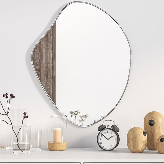 Wall Mirror Silver 23.6"x19.7"