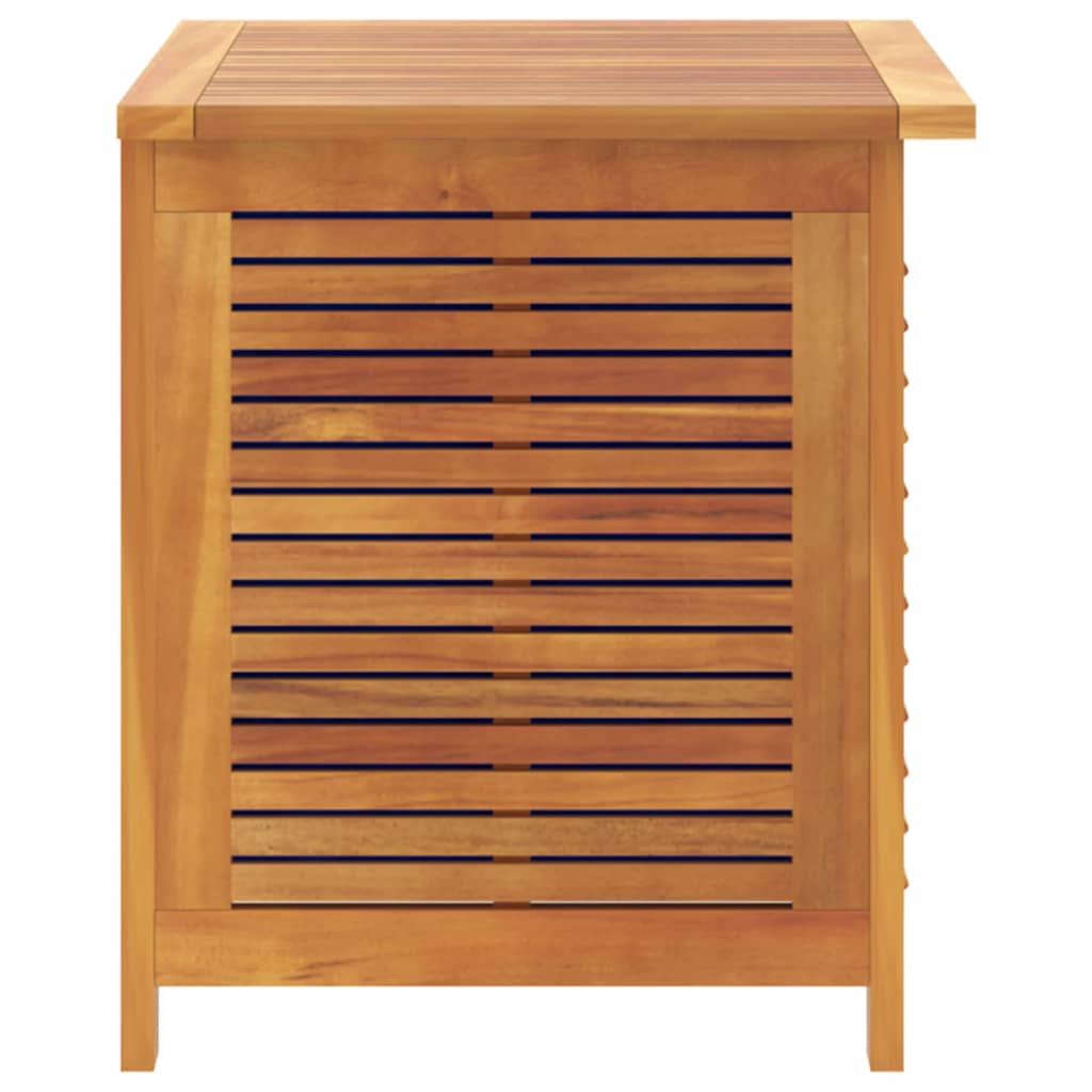 Garden Storage Box with Louver 23.6"x19.7"x22" Solid Wood Acacia