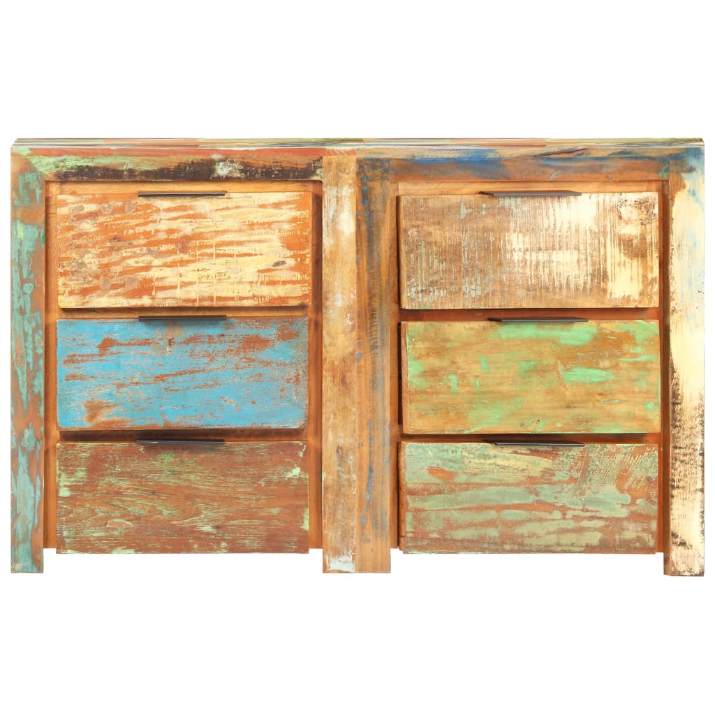 Drawer Cabinet 46.5"x13"x29.5" Solid Reclaimed Wood