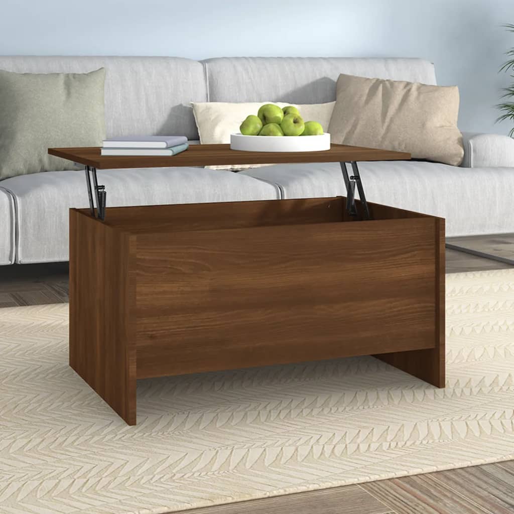 Coffee Table Sonoma Oak 31.5"x21.9"x16.3" Engineered Wood