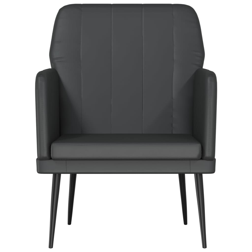 Armchair Black 24"x30.7"x31.5" Faux Leather