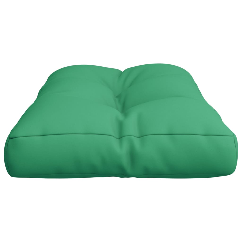 Pallet Cushion Green 27.6"x15.7"x4.7" Fabric