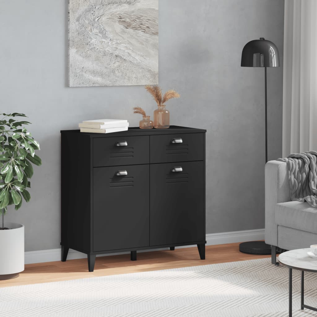 Sideboard VIKEN Black 31.5"x15.7"x31.5" Engineered Wood