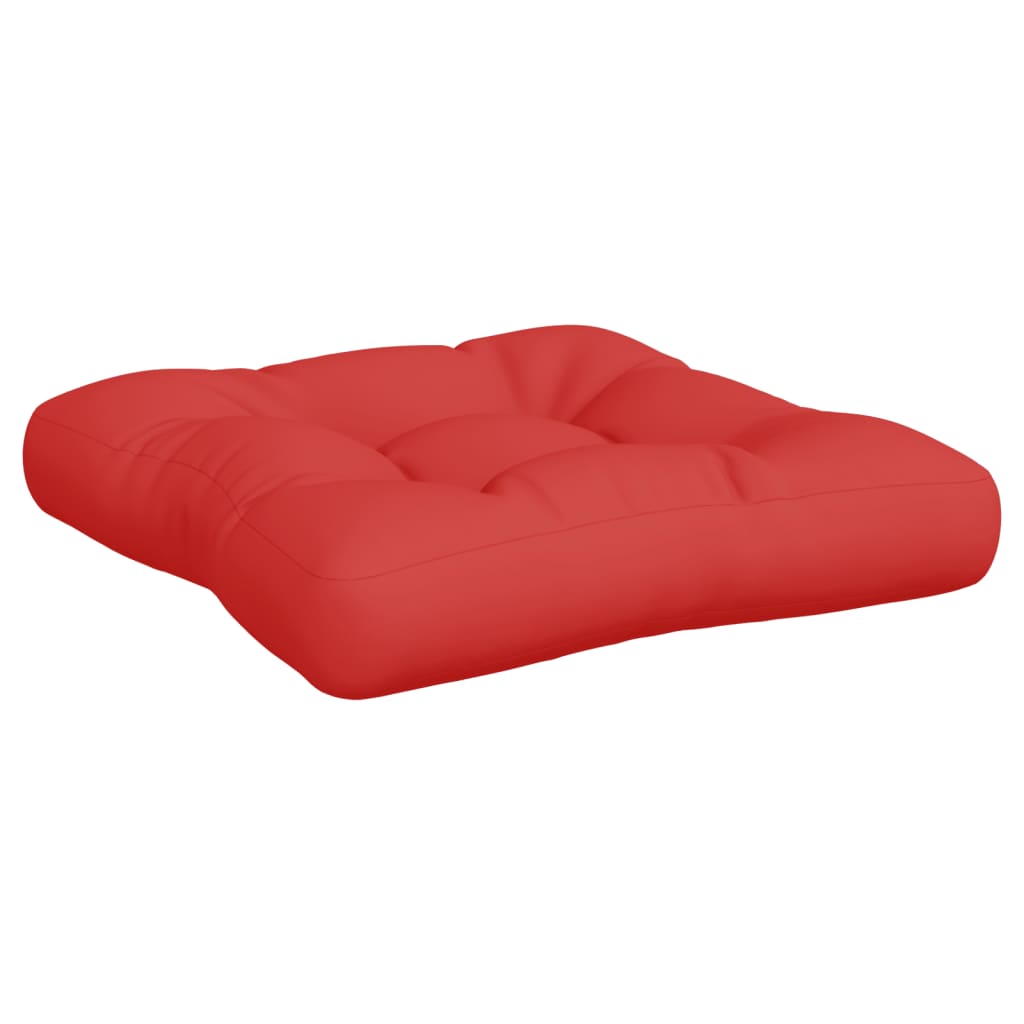 Pallet Cushions 2 pcs Red Fabric