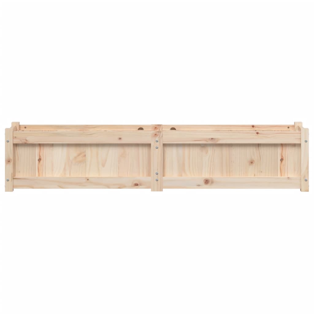 Garden Planter 59.1"x12.2"x12.2" Solid Wood Pine