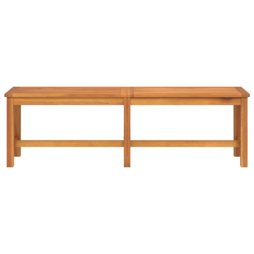 Patio Bench 59.1"x13.8"x17.7" Solid Wood Acacia