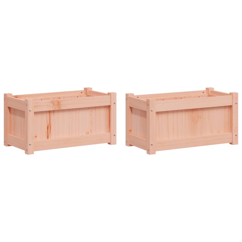 Garden Planters 2 pcs Solid Wood Douglas