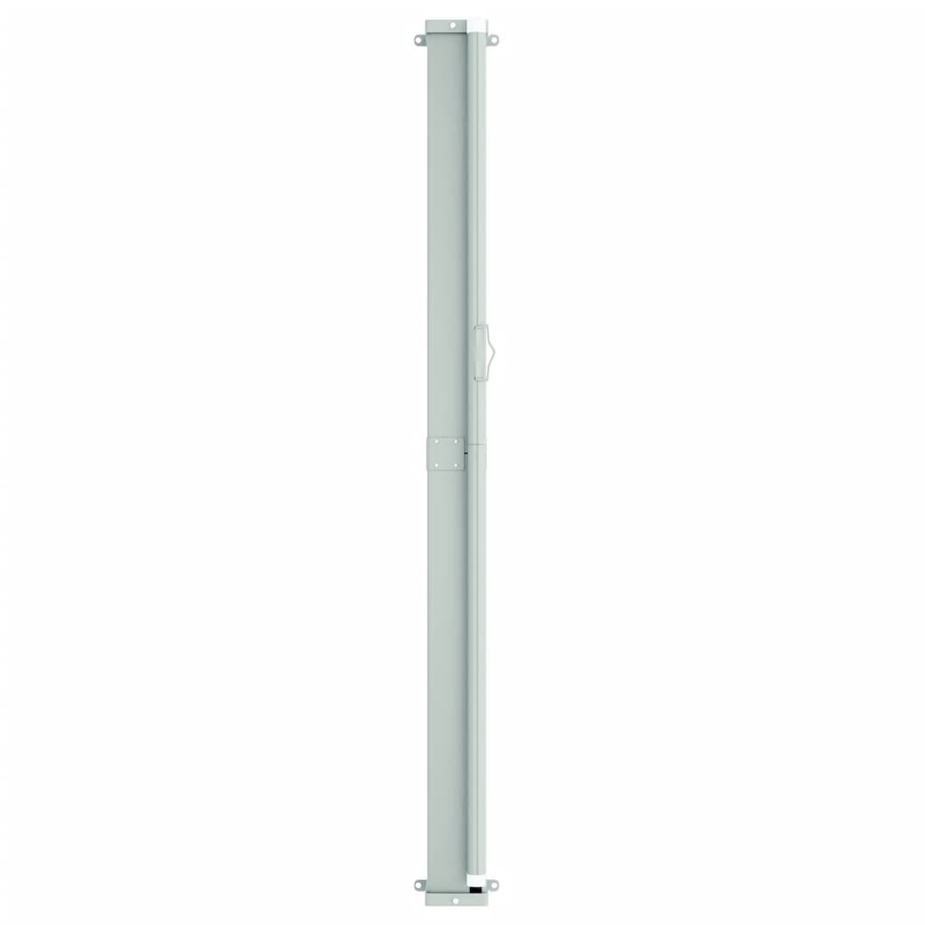 Patio Retractable Side Awning 86.6"x236.2" Cream