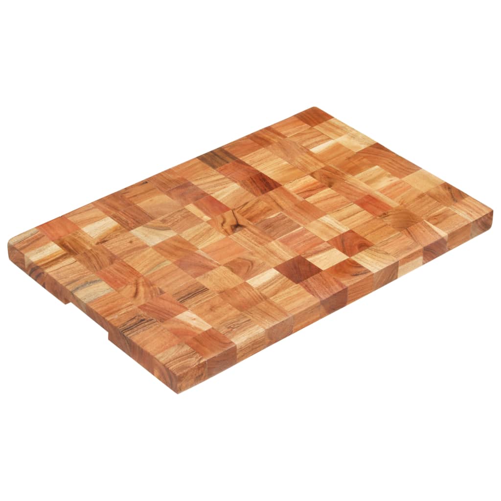 Chopping Board 23.6"x15.7"x1.5" Solid Acacia Wood