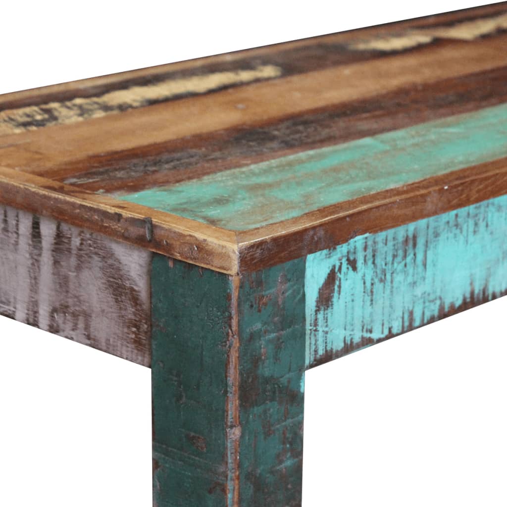 Bench Solid Reclaimed Wood 43.3"x13.8"x17.7"