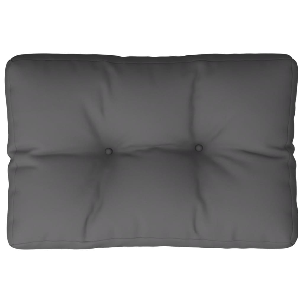 Pallet Cushion Anthracite 23.6"x15.7"x4.7" Fabric