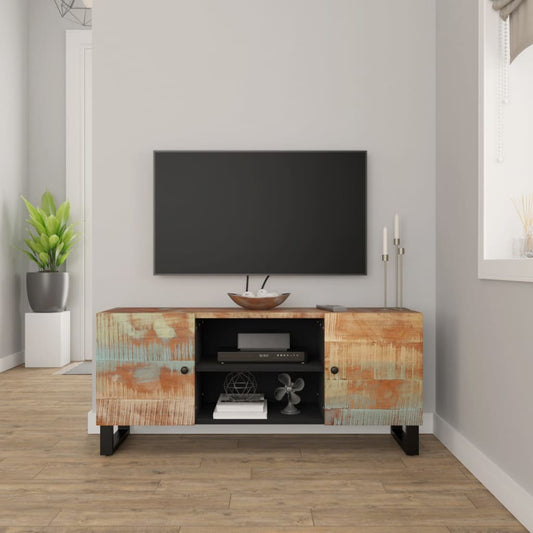 TV Stand 41.3"x13"x18.1" Solid Wood Reclaimed