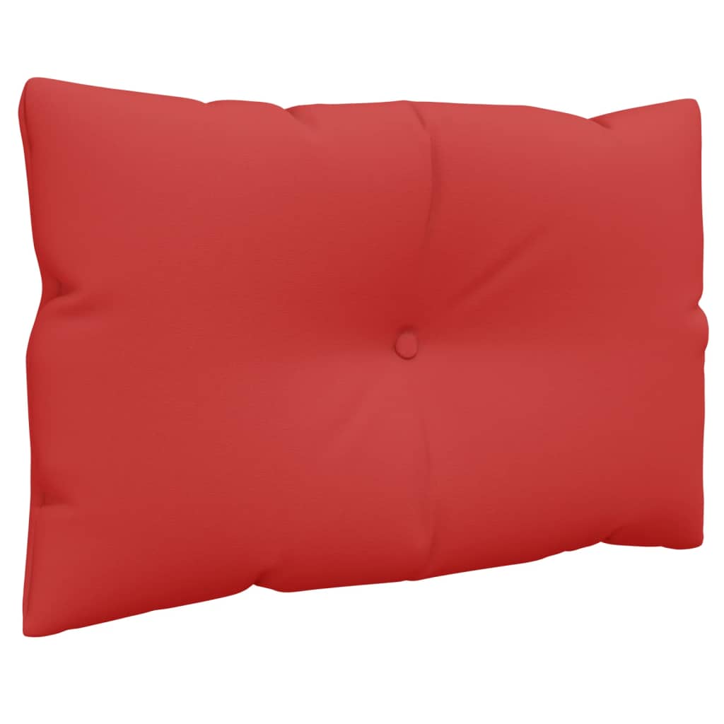 Pallet Cushions 2 pcs Red Fabric