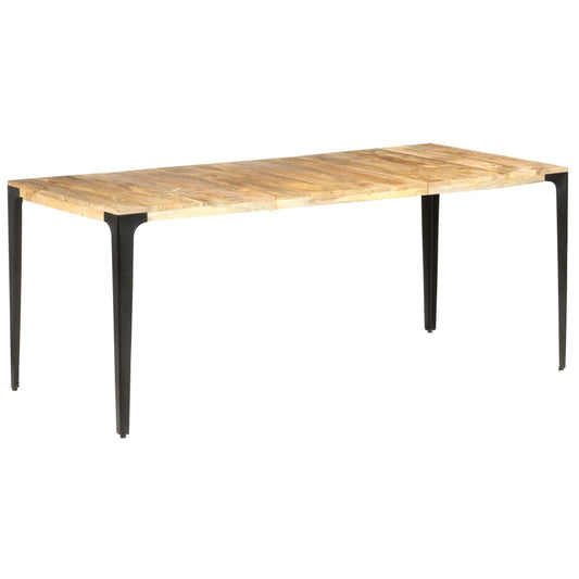 Dining Table 70.9"x35.4"x29.9" Solid Mango Wood