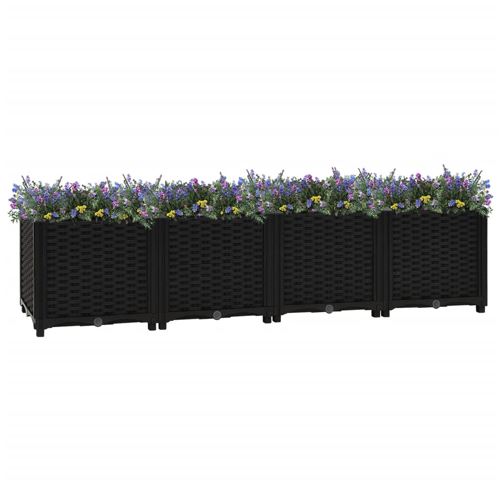 Raised Bed 31.5"x15.7"x15" Polypropylene