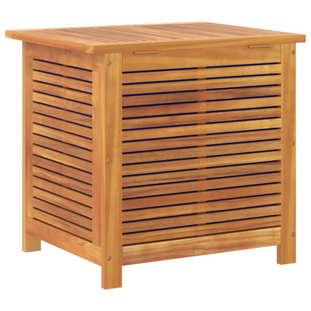 Garden Storage Box with Louver 23.6"x19.7"x22" Solid Wood Acacia