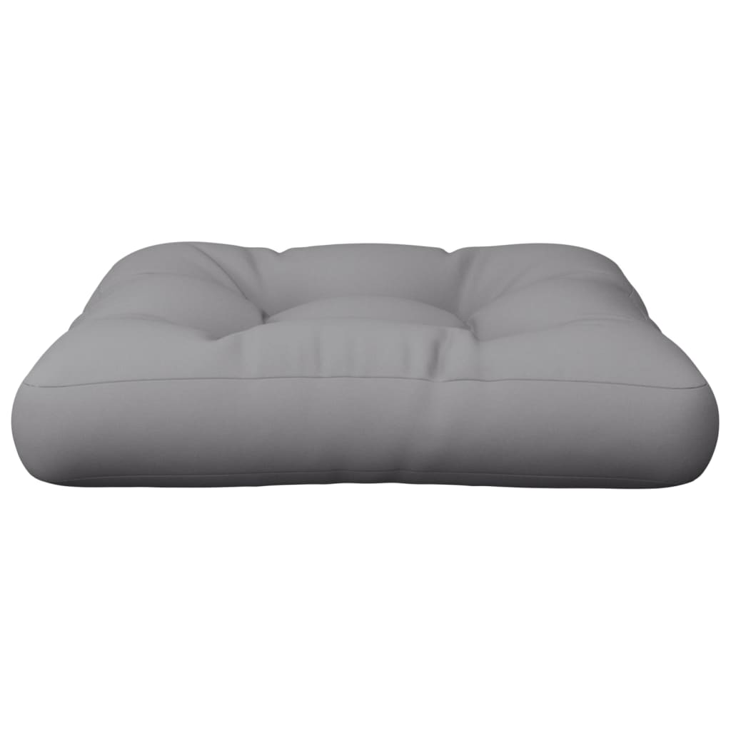 Pallet Cushion Gray 22.8"x22.8"x3.9" Fabric